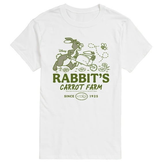 Winnie the Pooh - Rabbit's Carrot Farm - Men's Short Sleeve Graphic T-Shirt