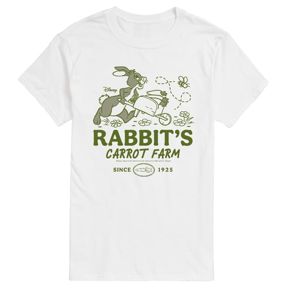 Winnie the Pooh - Rabbit's Carrot Farm - Men's Short Sleeve Graphic T-Shirt
