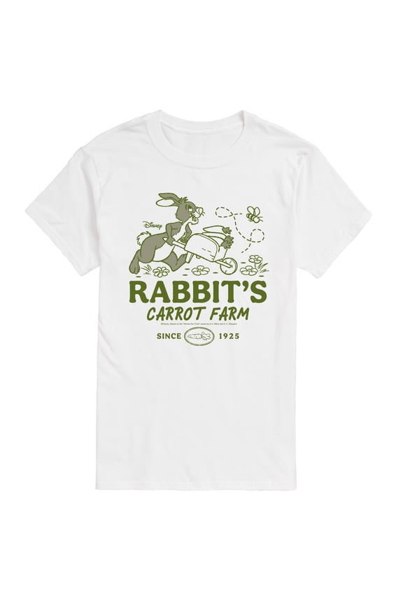 - Rabbit's Carrot Farm - Men's Short Sleeve Graphic T-Shirt