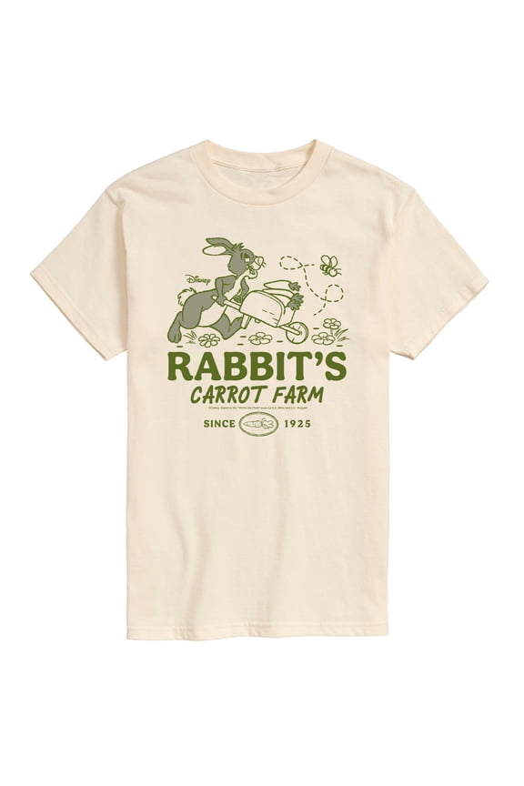 - Rabbit's Carrot Farm - Men's Short Sleeve Graphic T-Shirt