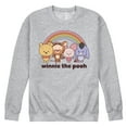 thumbnail image 1 of Winnie the Pooh - Rainbow - Men's Crew Fleece Sweatshirt, 1 of 4