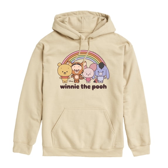 Winnie the Pooh - Rainbow - Men's Pullover Fleece Hoodie