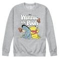 thumbnail image 1 of Winnie the Pooh - Retro Eeyore - Men's Crew Fleece Sweatshirt, 1 of 4