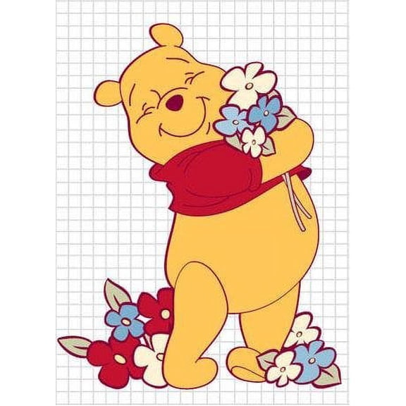 Winnie the Pooh Screen Saver - Flowers