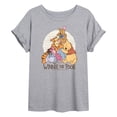 thumbnail image 1 of Winnie the Pooh - Scribble Group Hug - Juniors Oversized Graphic T-Shirt, 1 of 5