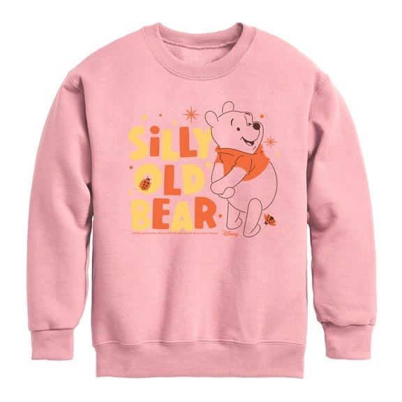 Winnie the Pooh - Silly Old Bear - Toddler And Youth Crewneck Fleece Sweatshirt