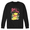 thumbnail image 1 of Winnie the Pooh - Sitting in a Field of Flowers - Bother Free - Men's Crew Neck Fleece Pullover, 1 of 4