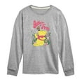 thumbnail image 1 of Winnie the Pooh - Sitting in a Field of Flowers - Bother Free - Toddler And Youth Long Sleeve Graphic T-Shirt, 1 of 4