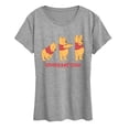 thumbnail image 1 of Winnie the Pooh - Snacksercise - Women's Short Sleeve Graphic T-Shirt, 1 of 4