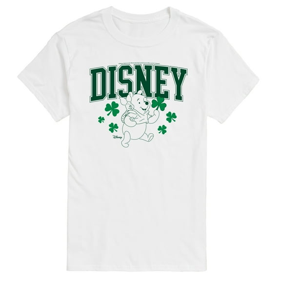 Winnie the Pooh - St Patricks Day - Men's Short Sleeve Graphic T-Shirt