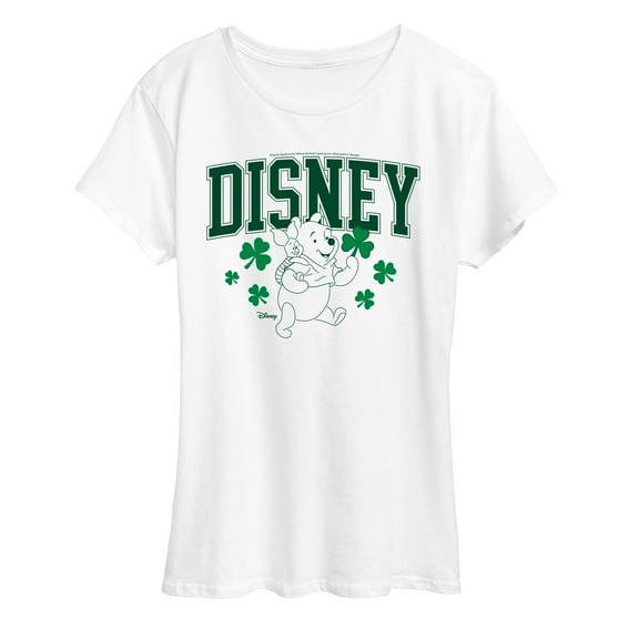 Winnie the Pooh - St Patricks Day - Women's Short Sleeve Graphic T-Shirt