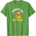 thumbnail image 1 of Winnie the Pooh Sweet as Honey Unisex Softstyle T-Shirt for Men Women Kids,Lime Color,Size 2T, 1 of 5