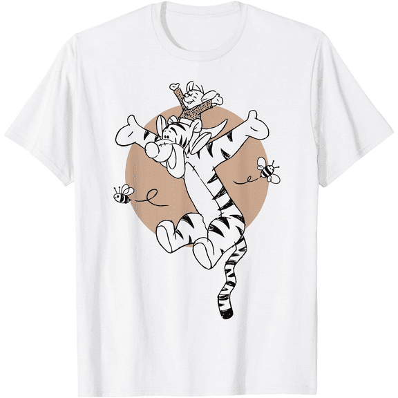 Winnie the Pooh Tigger And Roo Unisex Softstyle T-Shirt for Men Women Kids