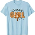 thumbnail image 1 of Winnie the Pooh Tigger Birthday Girl Buzzing Bees Unisex Softstyle T-Shirt for Men Women Kids,Light Blue Color,Size YM, 1 of 5