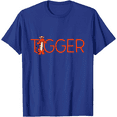 thumbnail image 1 of Winnie the Pooh Tigger Classic Lettering Unisex Softstyle T-Shirt for Men Women Kids,Royal Blue Color,Size XL, 1 of 5