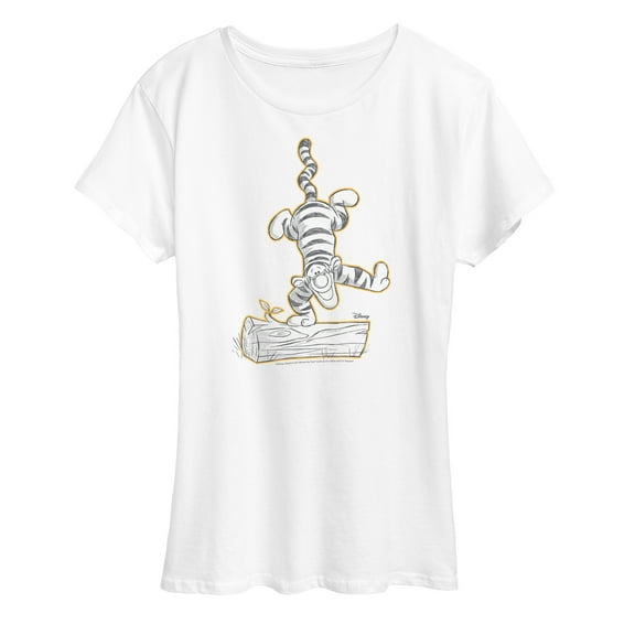 Winnie the Pooh - Tigger Graphic - Women's Short Sleeve Graphic T-Shirt