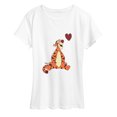 thumbnail image 1 of Winnie the Pooh - Tigger Heart Short Sleeve Graphic T-Shirt, 1 of 5