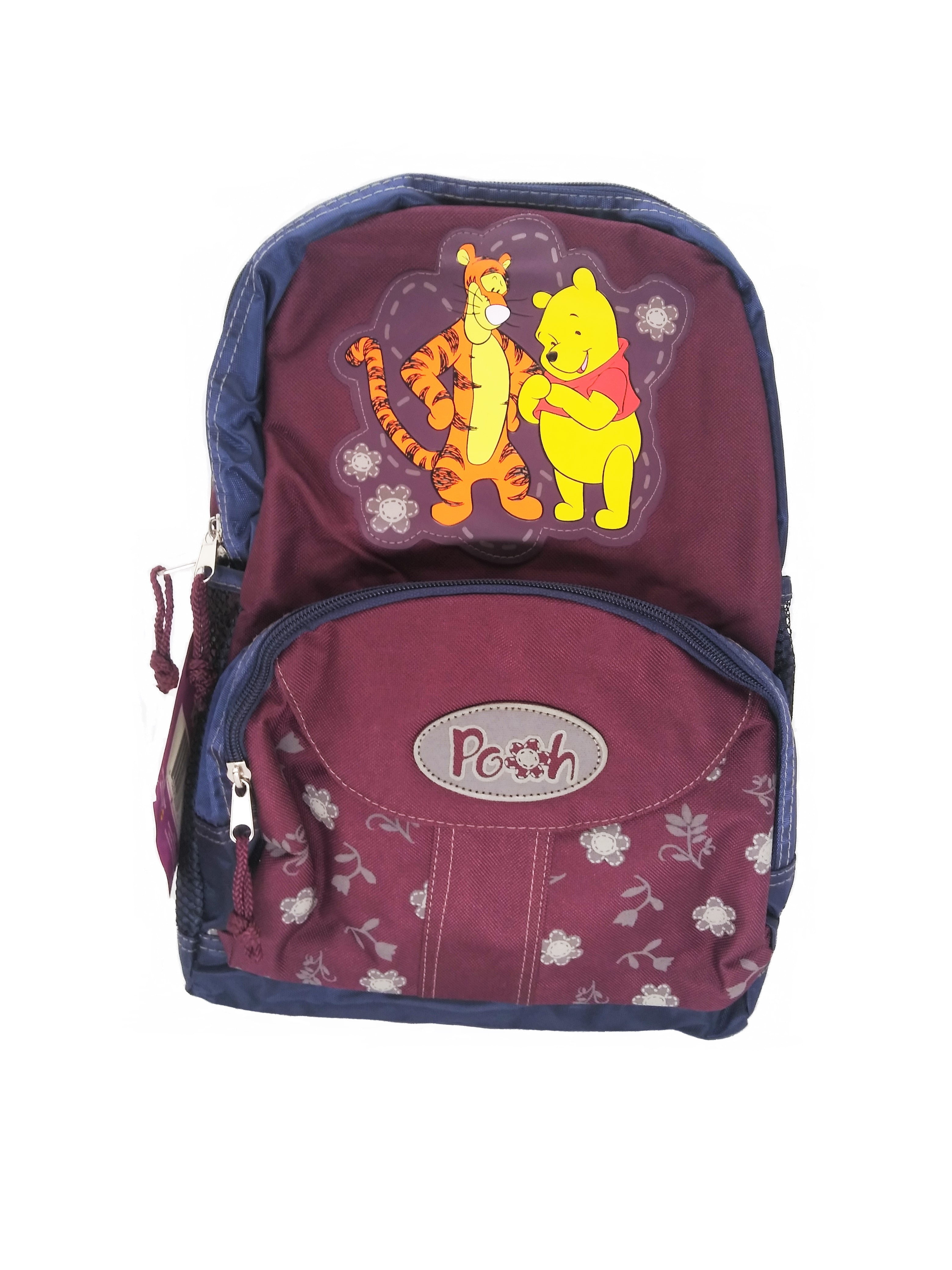 Vintage Disney Winnie the Pooh Kids Tigger Backpack Purple Black Floral Vintage Disney Winnie the Pooh Tigger Purple | Mercari main image 2