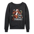 thumbnail image 1 of Winnie the Pooh - Tigger - Nope, Not Today - Women's Lightweight French Terry Long Sleeve Shirt, 1 of 4
