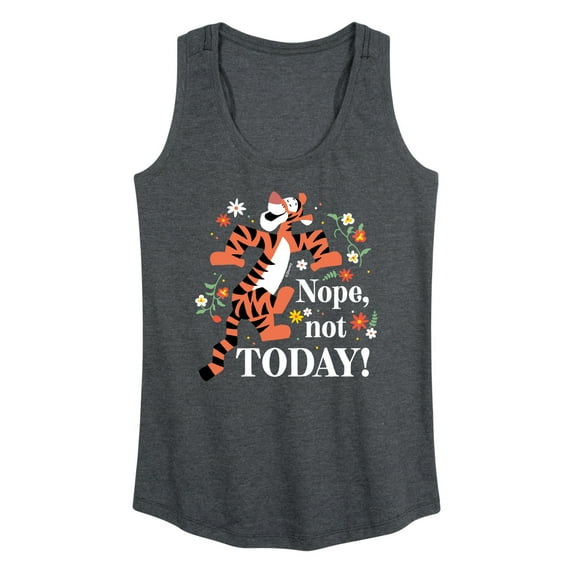 Winnie the Pooh - Tigger - Nope, Not Today - Women's Racerback Tank Top