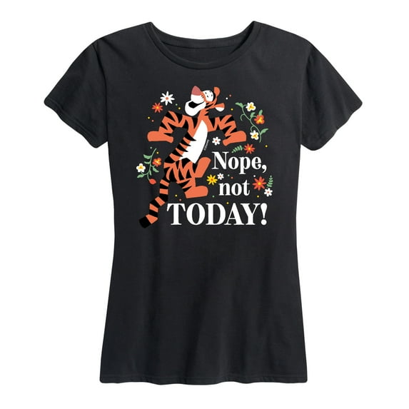Winnie the Pooh - Tigger - Nope, Not Today - Women's Short Sleeve Graphic T-Shirt