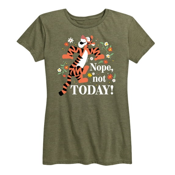 Winnie the Pooh - Tigger - Nope, Not Today - Women's Short Sleeve Graphic T-Shirt