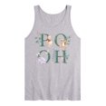 thumbnail image 1 of Winnie the Pooh - Tigger, Piglet, Eeyore - Flowers Blooming - Men's Jersey Tank Top, 1 of 3