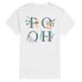 thumbnail image 1 of Winnie the Pooh - Tigger, Piglet, Eeyore - Flowers Blooming - Men's Short Sleeve Graphic T-Shirt, 1 of 5