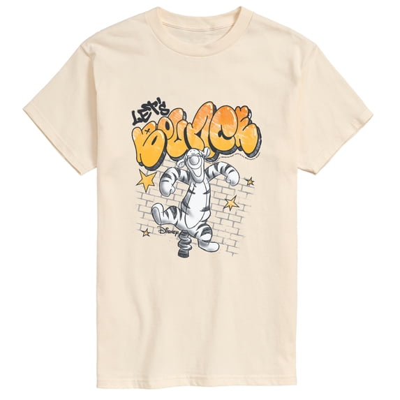 Winnie the Pooh - Tigger Streetwear Men's Short Sleeve Graphic T-Shirt