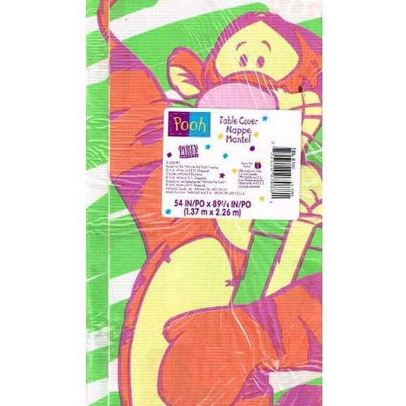 Winnie the Pooh 'Tiggerific Time' Paper Table Cover (1ct)