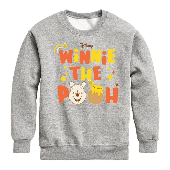 Winnie the Pooh - Toddler And Youth Crewneck Fleece Sweatshirt