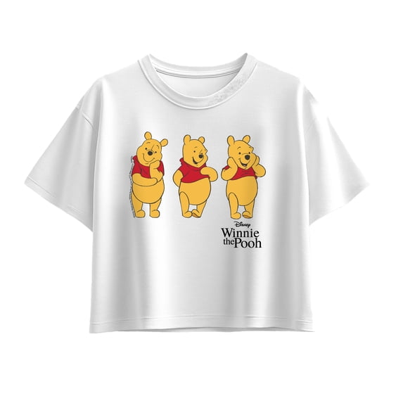 Winnie the Pooh - Triple Pooh - Youth Girls Boxy T-Shirt