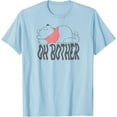 thumbnail image 1 of Winnie the Pooh Wavy Oh Bother Unisex Softstyle T-Shirt for Men Women Kids,Light Blue Color,Size 4T, 1 of 5