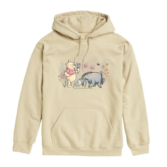 Winnie the Pooh - Winnie And Eeyore Field - Men's Pullover Fleece Hoodie