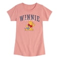 thumbnail image 1 of Winnie the Pooh - Winnie Eating Honey - Youth Girls Fitted Short Sleeve T-Shirt, 1 of 4