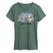 Winnie the Pooh - Winnie The Pooh Group - Womens Short Sleeve Graphic T-Shirt