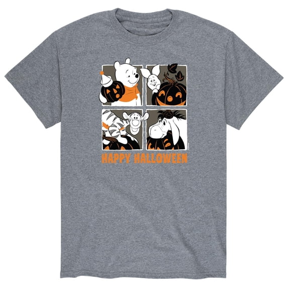 Disney - Winnie the Pooh's Halloween Men's Short Sleeve Graphic T-Shirt
