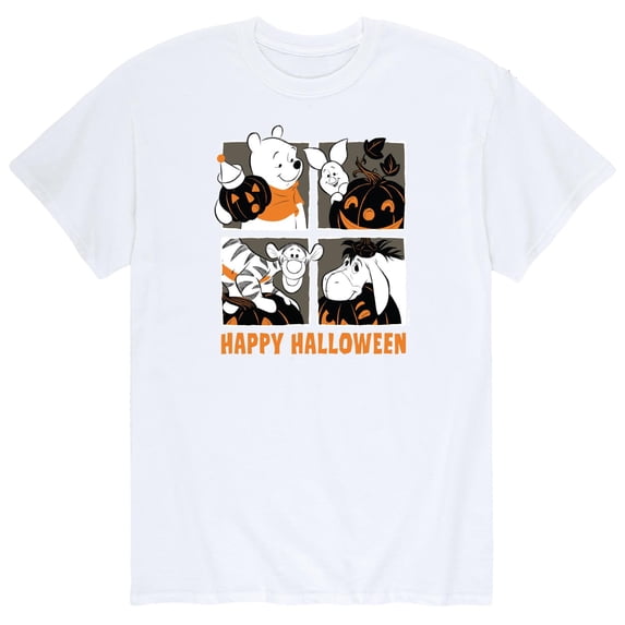 Disney - Winnie the Pooh's Halloween Men's Short Sleeve Graphic T-Shirt