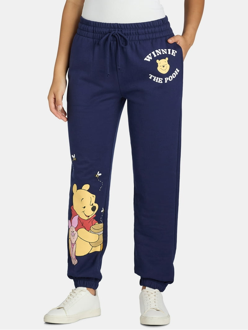Pooh^_^ Winnie the Pooh Women's Graphic Joggers, 29