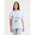 thumbnail image 1 of Winnie the Pooh Women’s Graphic Tee with Embroidery, Sizes XXS-XXL, 1 of 5
