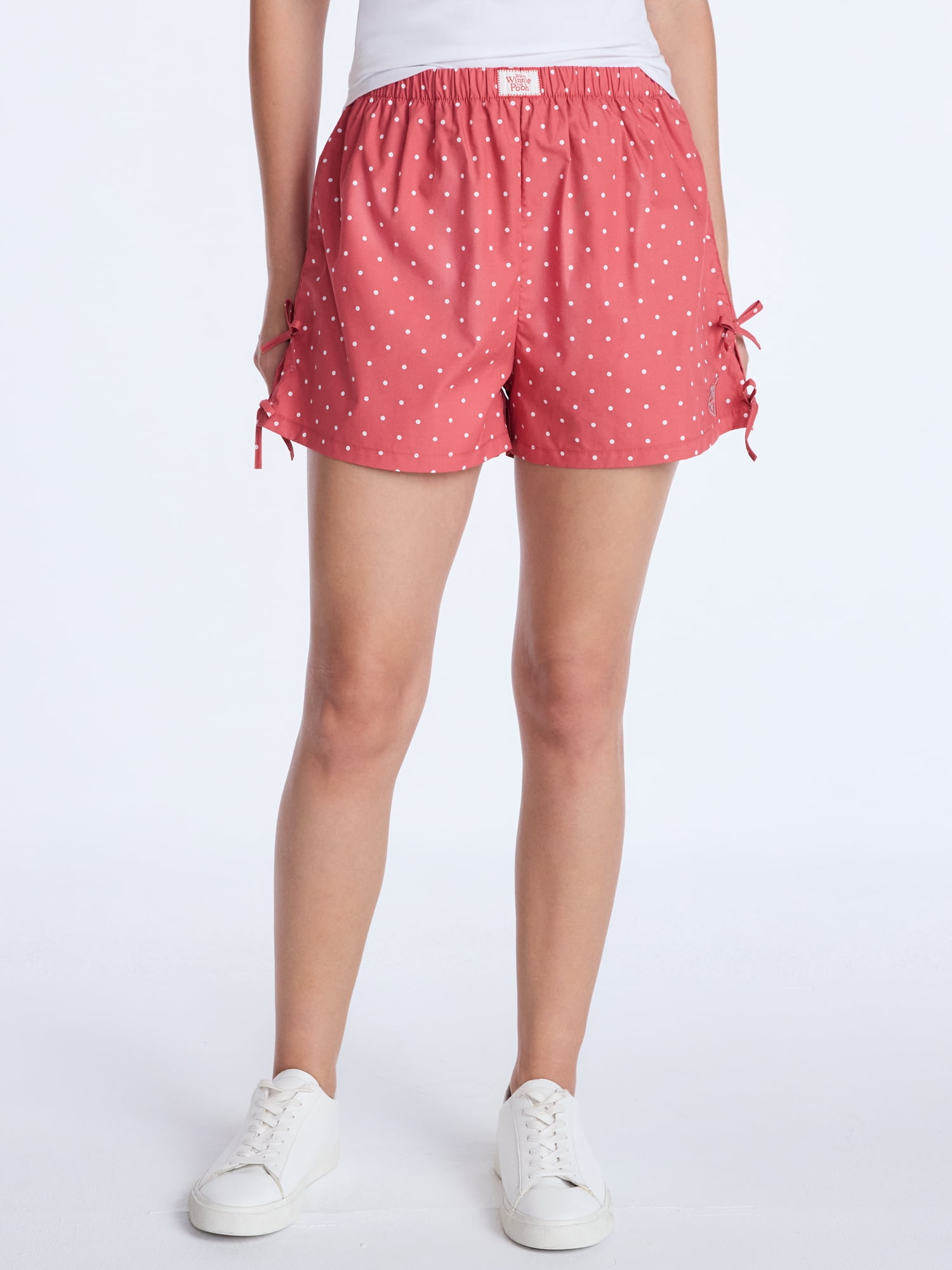 Winnie the Pooh Women's Polka Dot Boxer Shorts, Sizes XXS-XXL