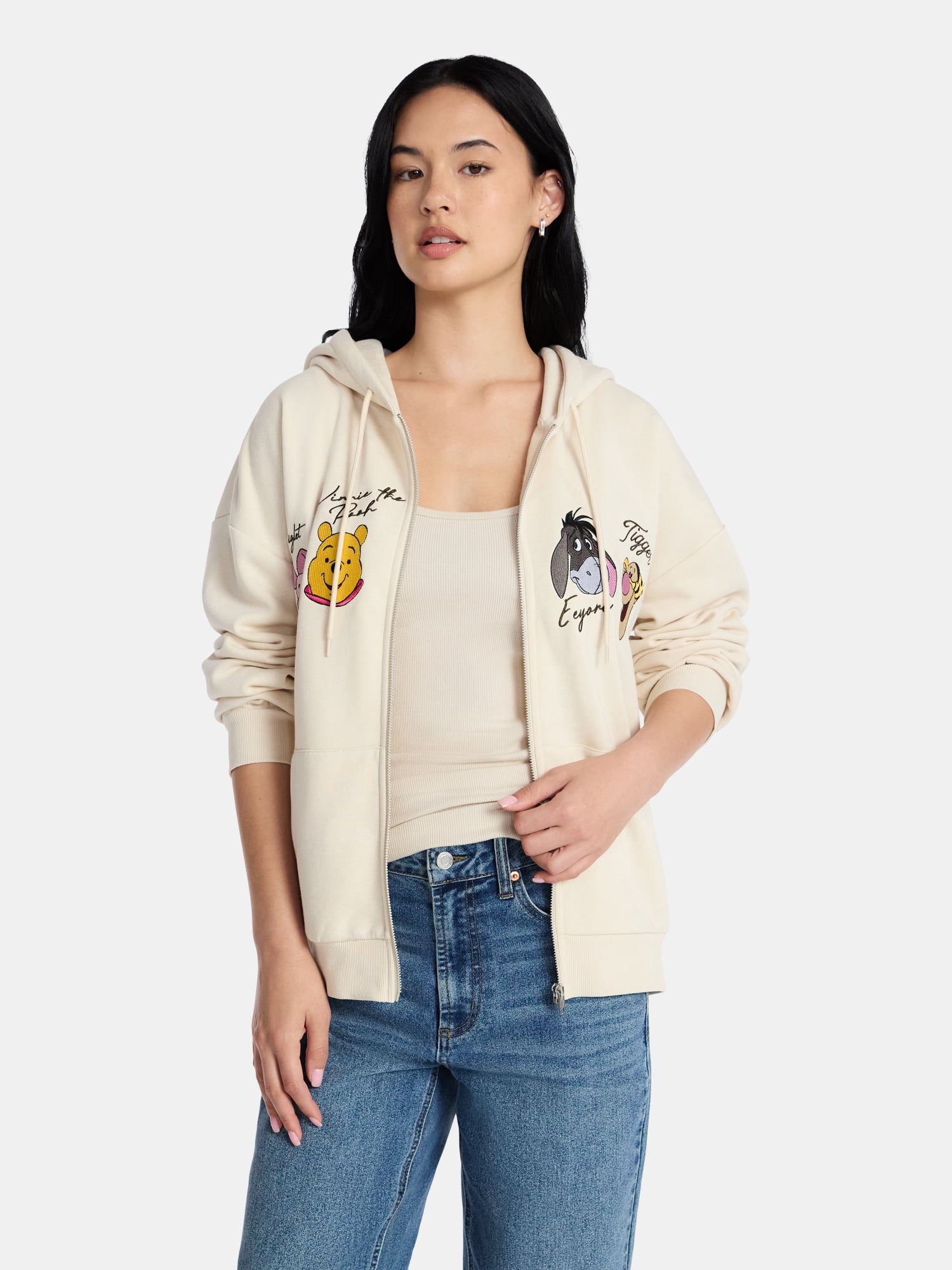 Winnie-the-Pooh-Womens-AOP-Zip
