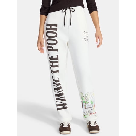 Winnie the Pooh Women's Jogger Pants, Size XXS-XXL