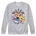 thumbnail image 1 of Winnie the Pooh - Wp Character Group Rainbow And Stars - Men's Crew Fleece Sweatshirt, 1 of 4