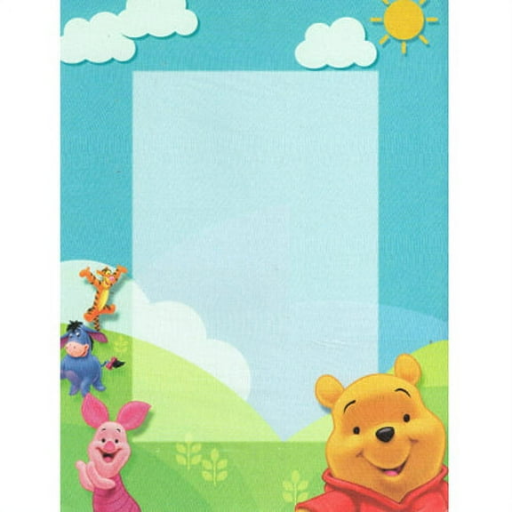 Winnie the Pooh and Friends Imprintable Invitations w/ Envelopes (8ct)