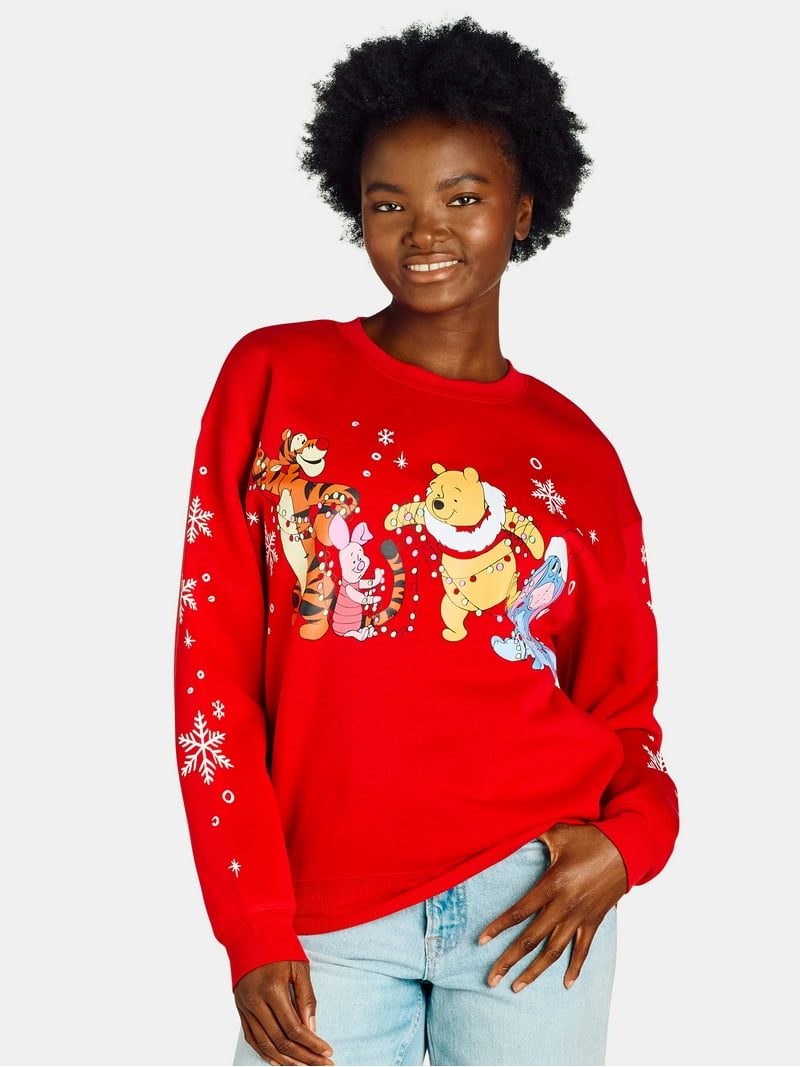 Disney Winnie the Pooh Christmas Sweatshirt Pullover - Walmart.com Disney Winnie the Pooh Christmas Sweatshirt Pullover - Walmart.com