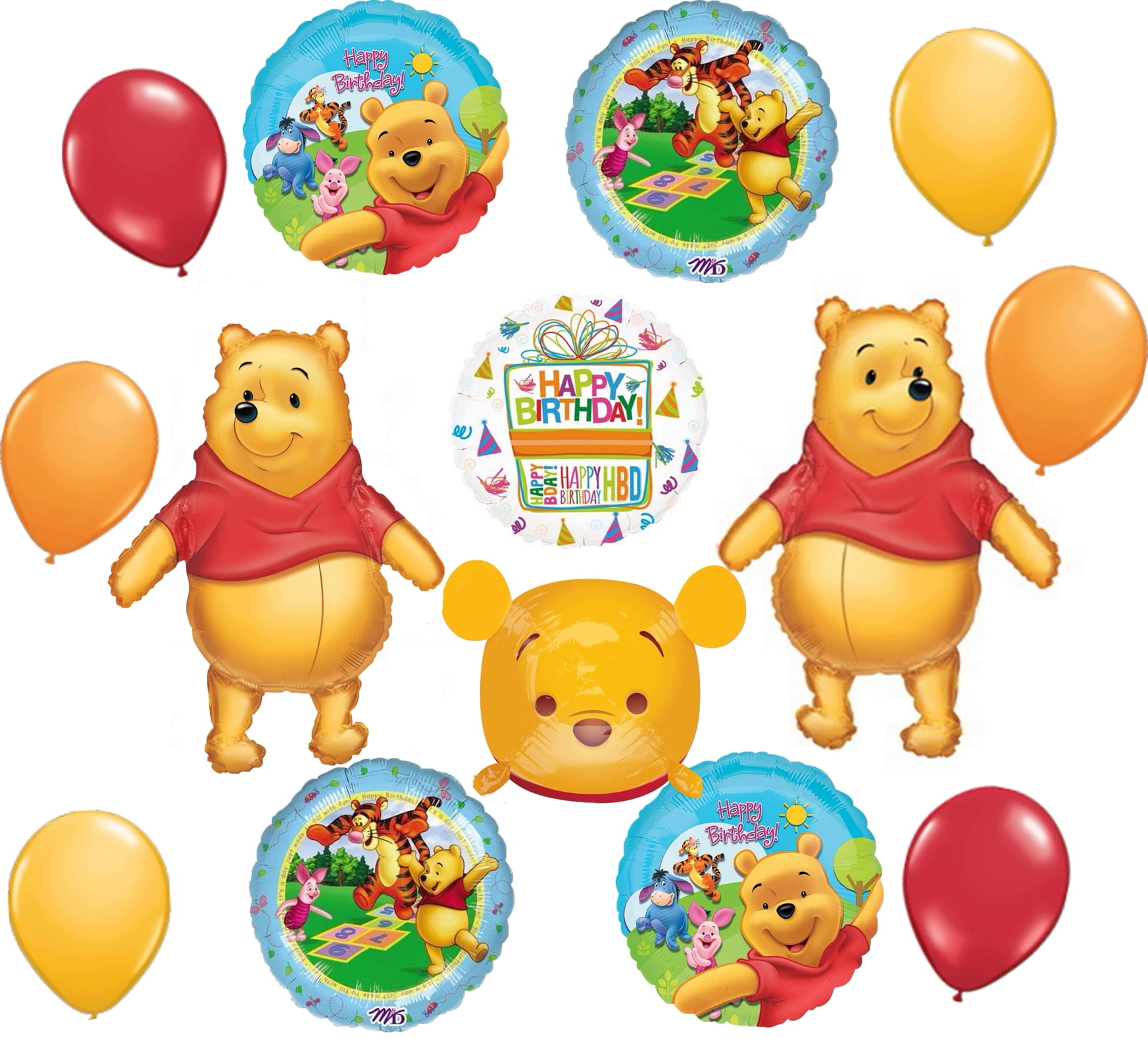 XL Sized Classic Winnie The Pooh Stickers - Winnie The Pooh Party Favors,  Winnie The Pooh Stickers Baby Shower, Winnie The Pooh Gifts, Winnie The  Pooh