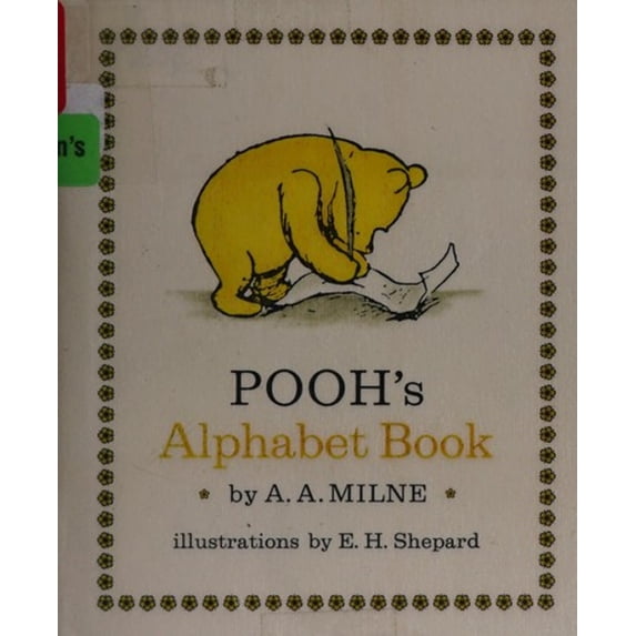 Pre-Owned Winnie-the-Pooh's Alphabet Book by Alan Alexander Milne and Ernest H. Shepard (Hardcover), English