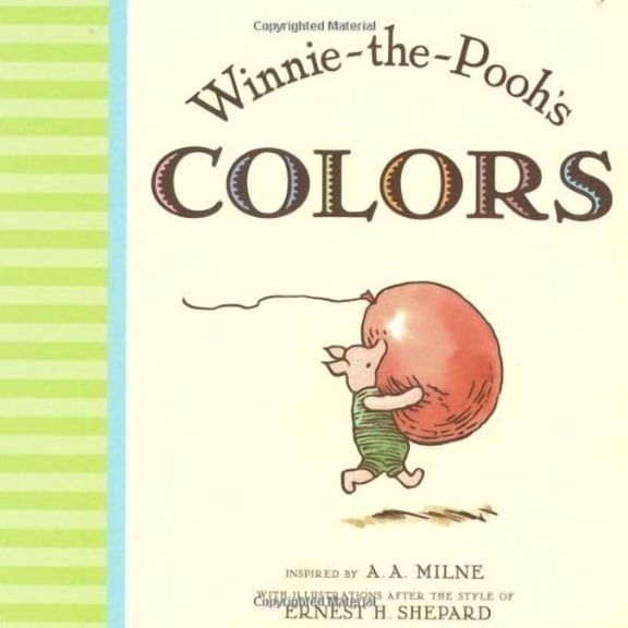 Winnie the Poohs Colors (Board Book)