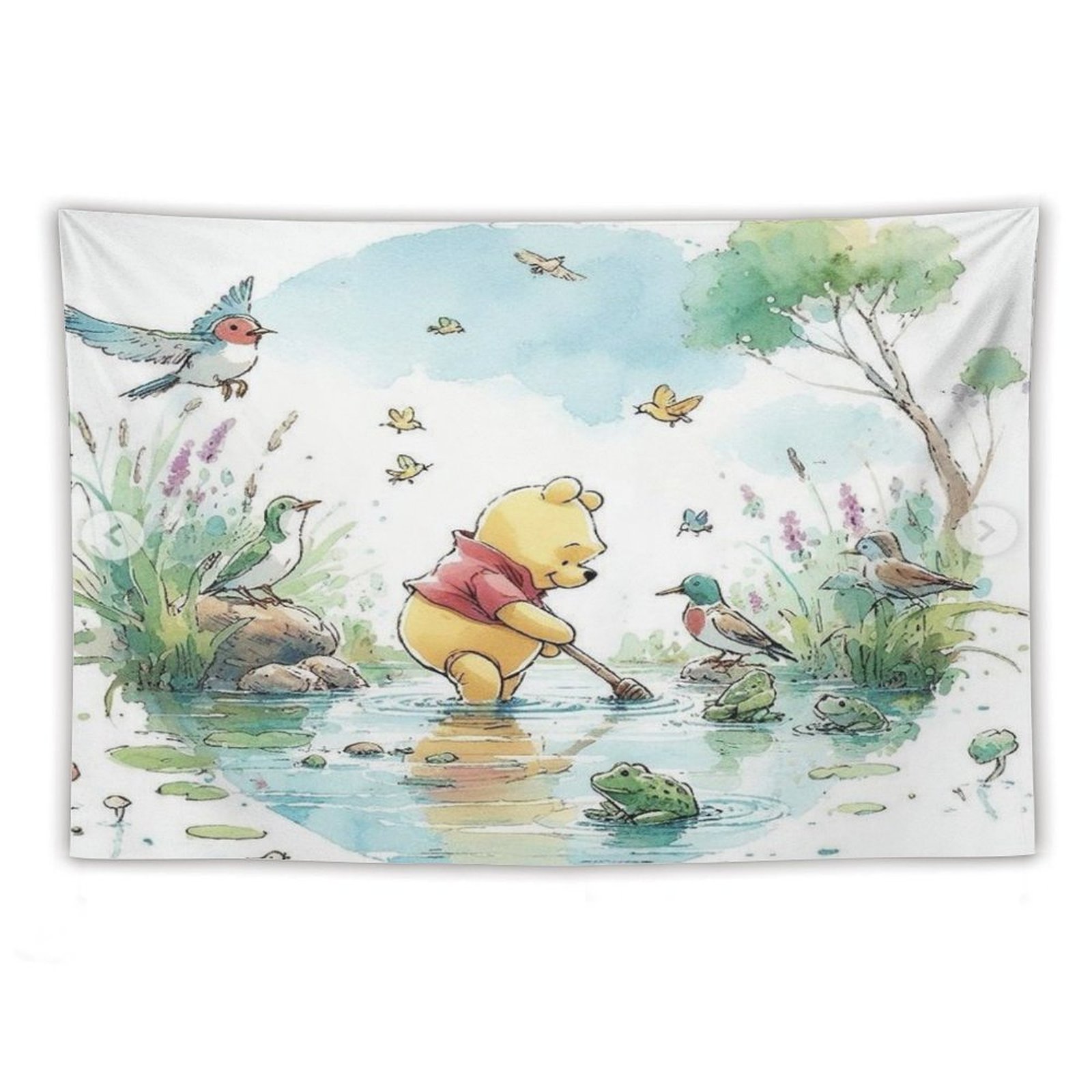 Winnies The Pooh (25) Home Decor Wall Hanging tapestry for bedroom 40